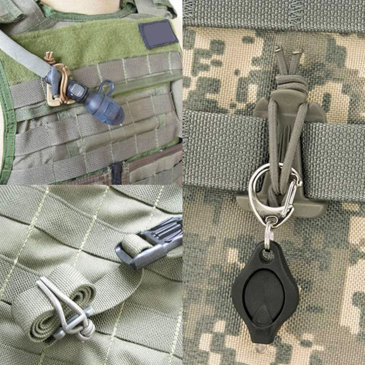 Molle Backpack Carabiner Clips Nylon Outdoor Camping EDC Gear