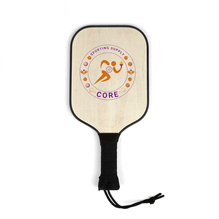 Pickleball Paddle Set — Core Logo 2‑Paddle Kit with 2 Balls