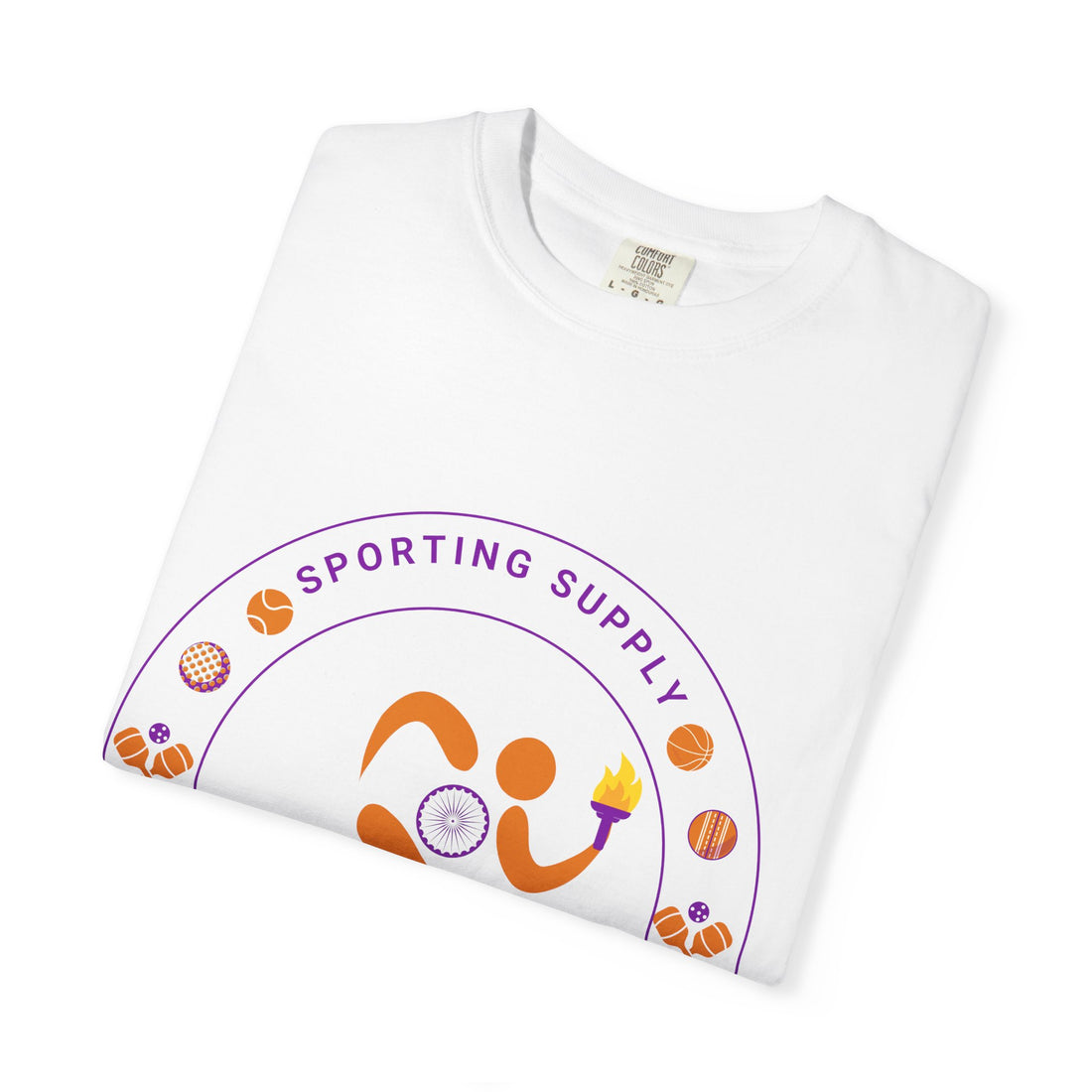 Core Sporting Supply T-Shirt — Retro Athletic Logo Tee