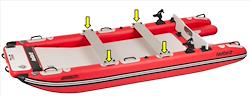 FastCat14™ Catamaran Swivel Seat Canopy Package