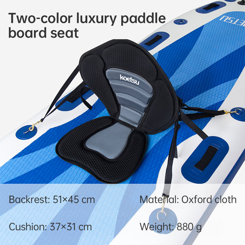 Adjustable Padded Kayak Seat Backrest Canoe Paddleboard Comfortable Support