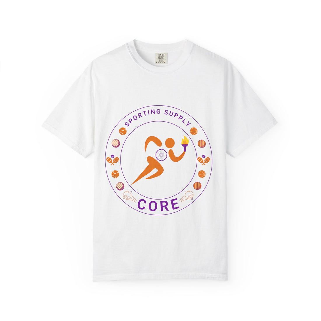 Core Sporting Supply T-Shirt — Retro Athletic Logo Tee