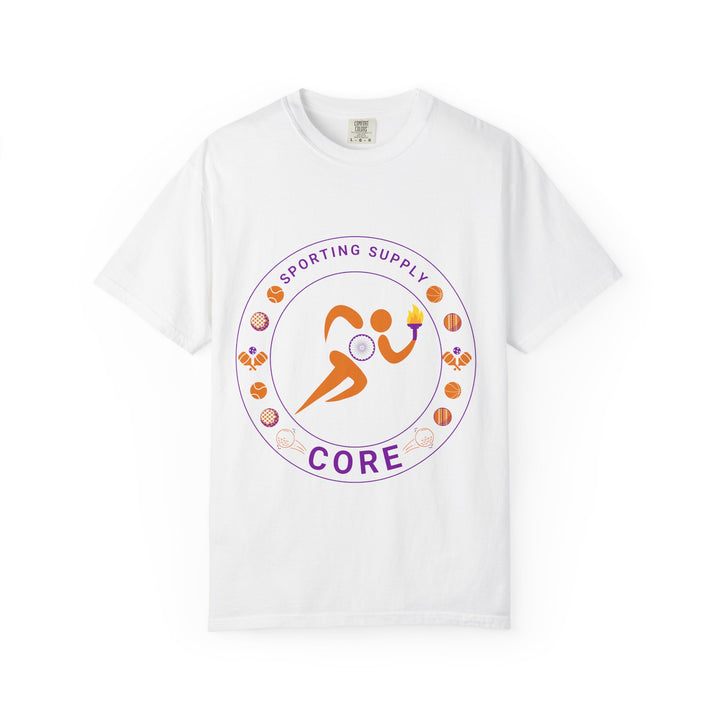 Core Sporting Supply T-Shirt — Retro Athletic Logo Tee