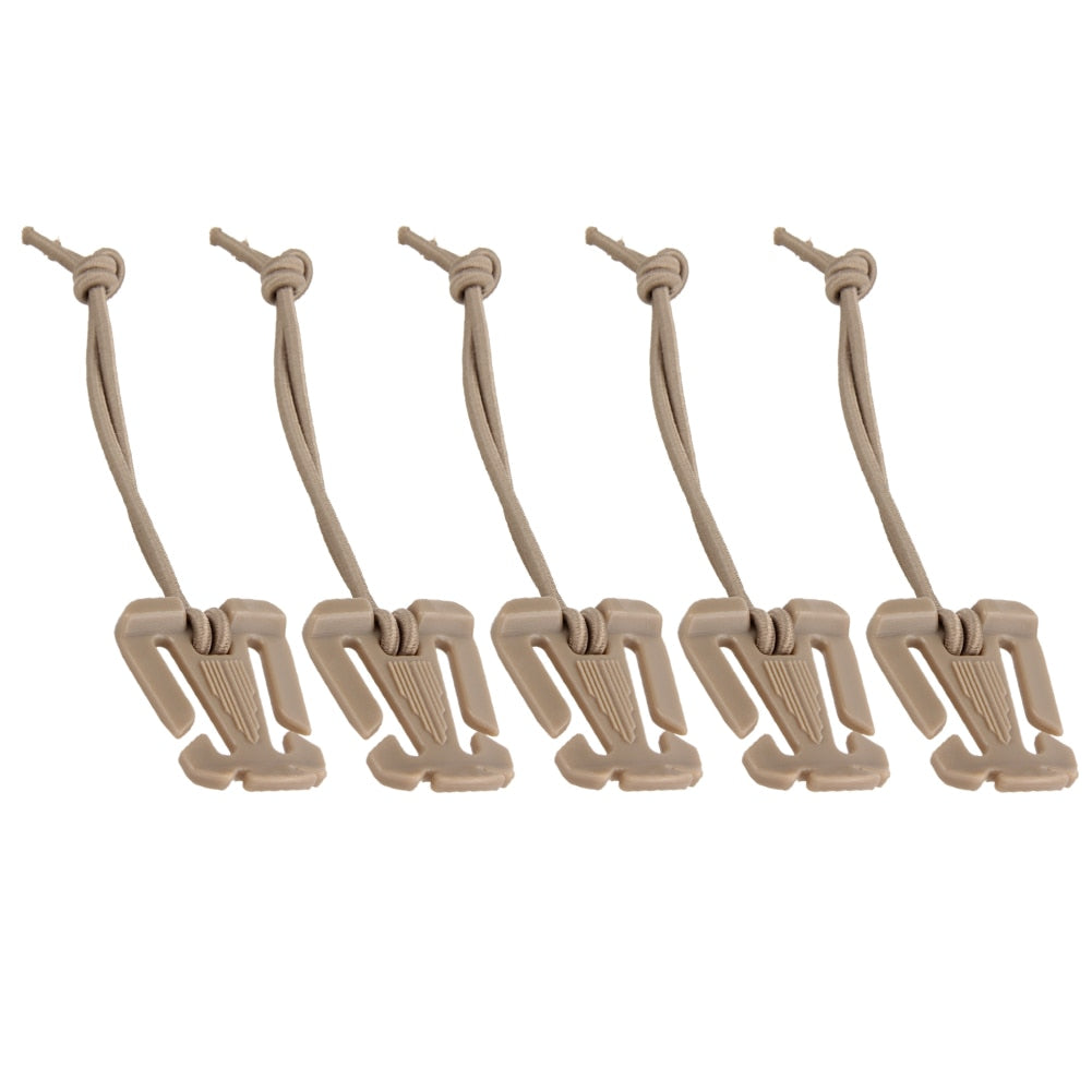 Molle Backpack Carabiner Clips Nylon Outdoor Camping EDC Gear