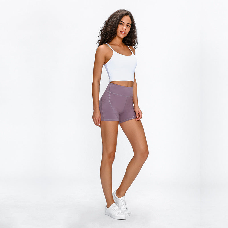 Women High Waisted Athletic Shorts
