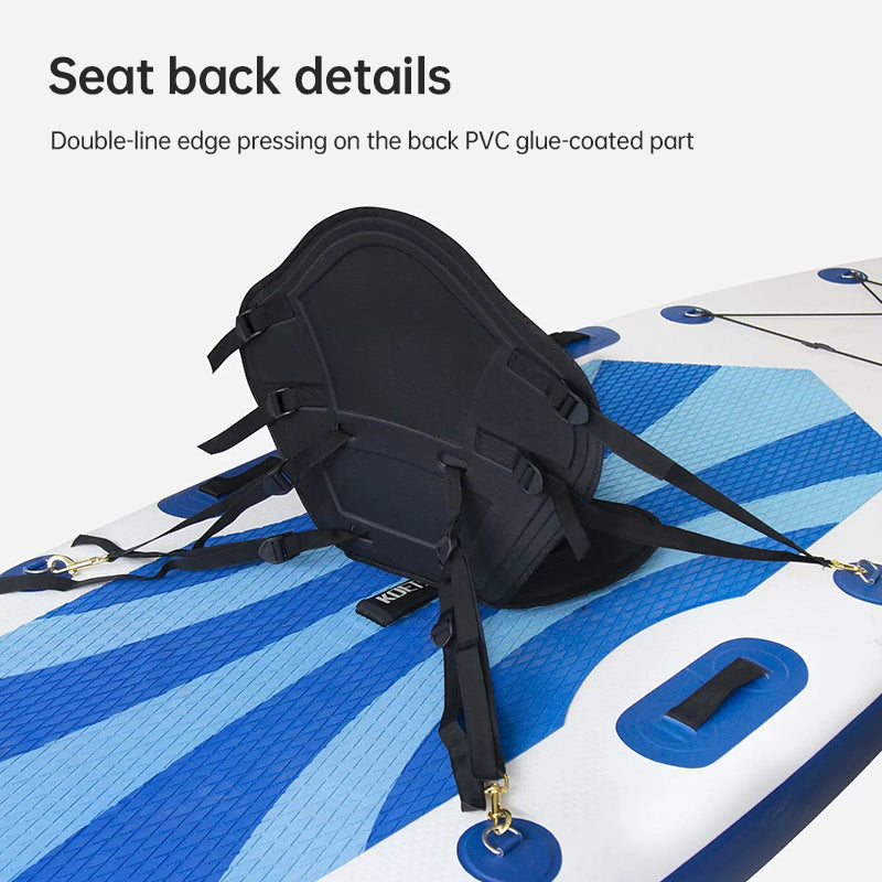 Adjustable Padded Kayak Seat Backrest Canoe Paddleboard Comfortable Support