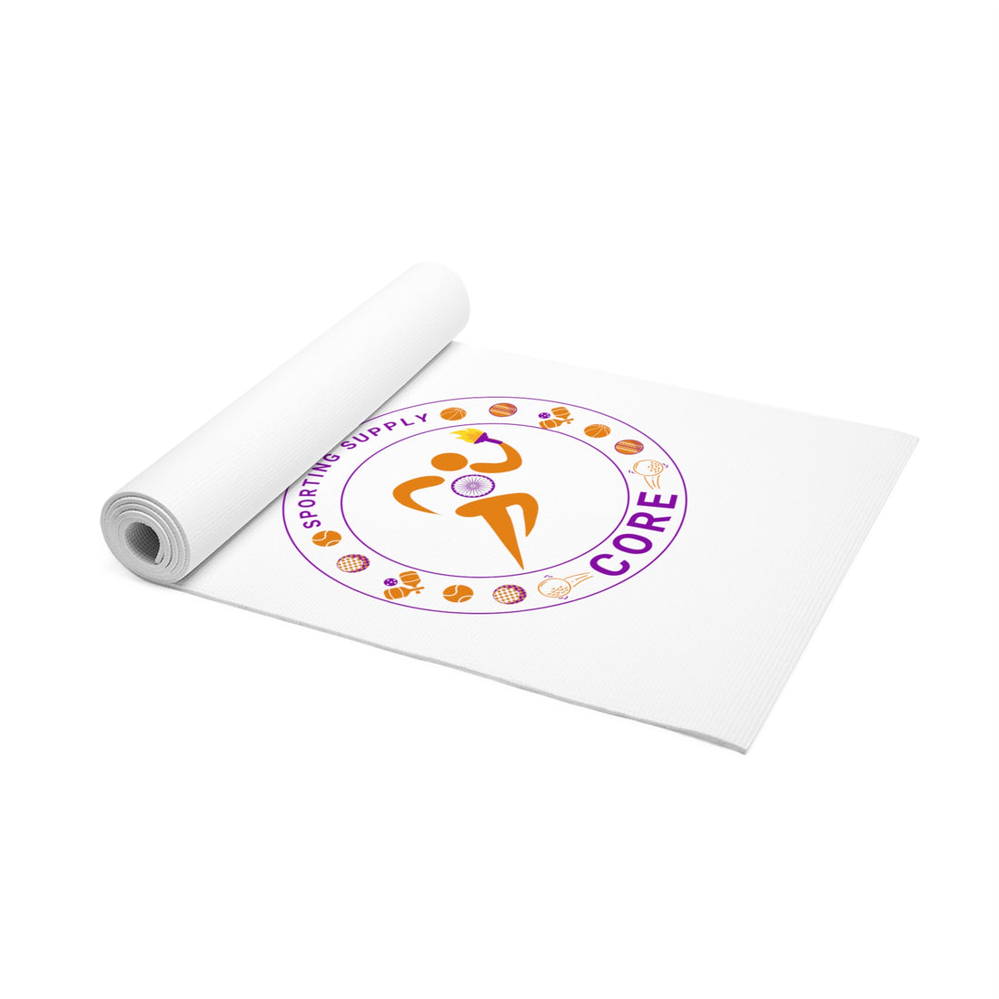 Core Sporting Supply Foam Yoga Mat — Non-Slip Exercise & Pilates Mat