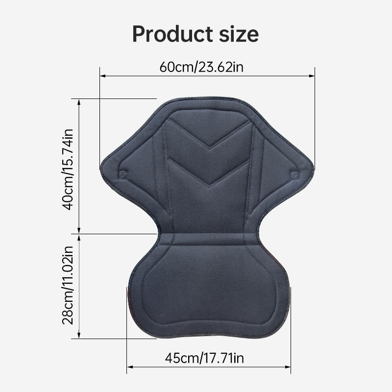 Adjustable Padded Kayak Seat Backrest Canoe Paddleboard Comfortable Support