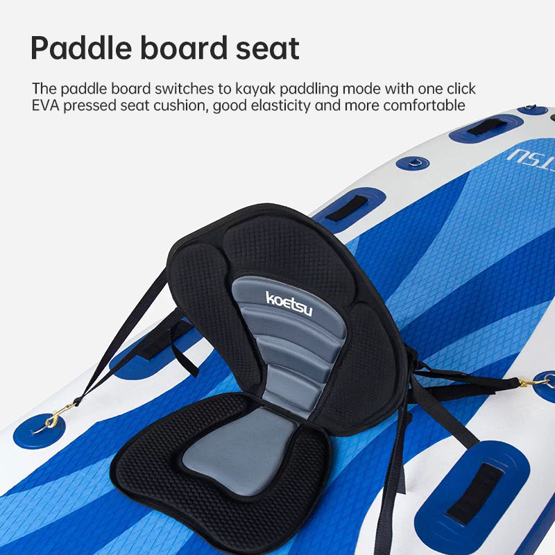 Adjustable Padded Kayak Seat Backrest Canoe Paddleboard Comfortable Support