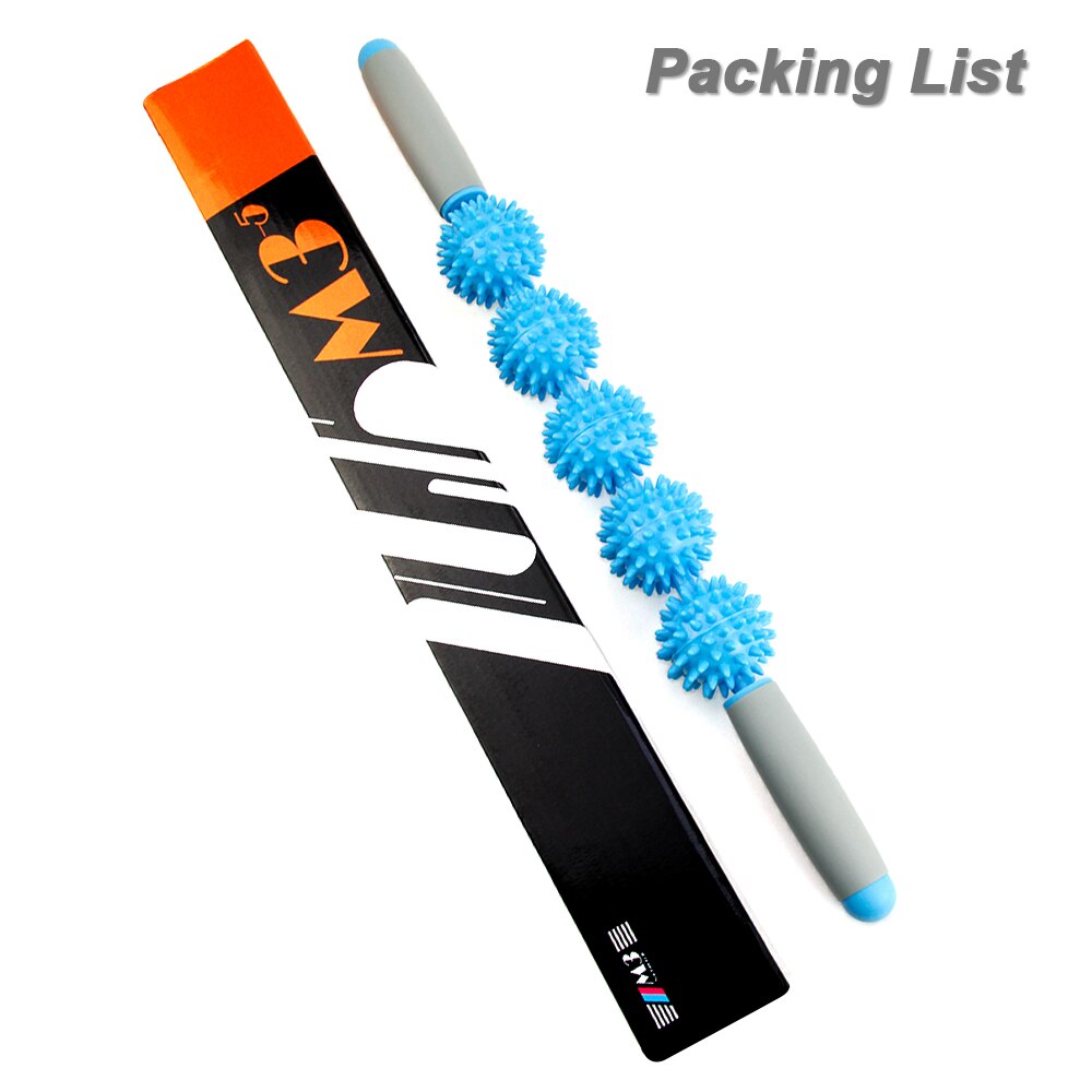 Muscle Roller Stick Massage Spiky Ball Back Pain Relief
