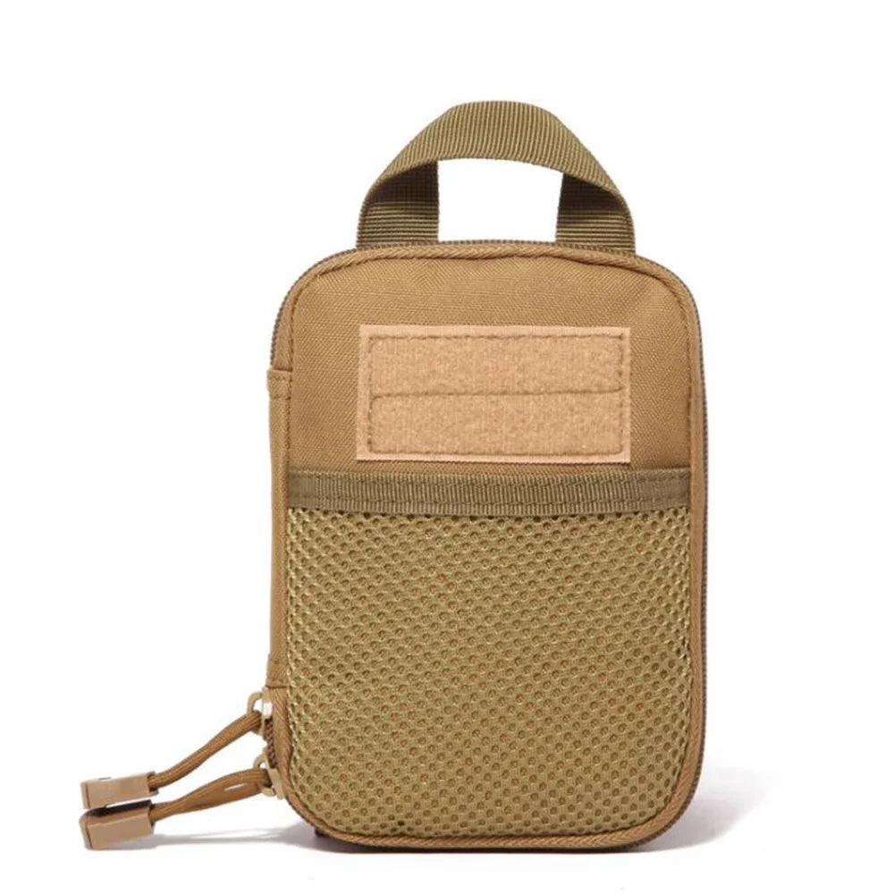 600D Nylon Tactical Waist Bag Molle EDC Outdoor Gear