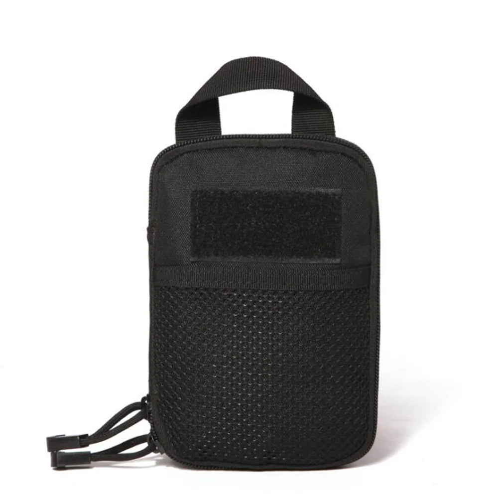 600D Nylon Tactical Waist Bag Molle EDC Outdoor Gear
