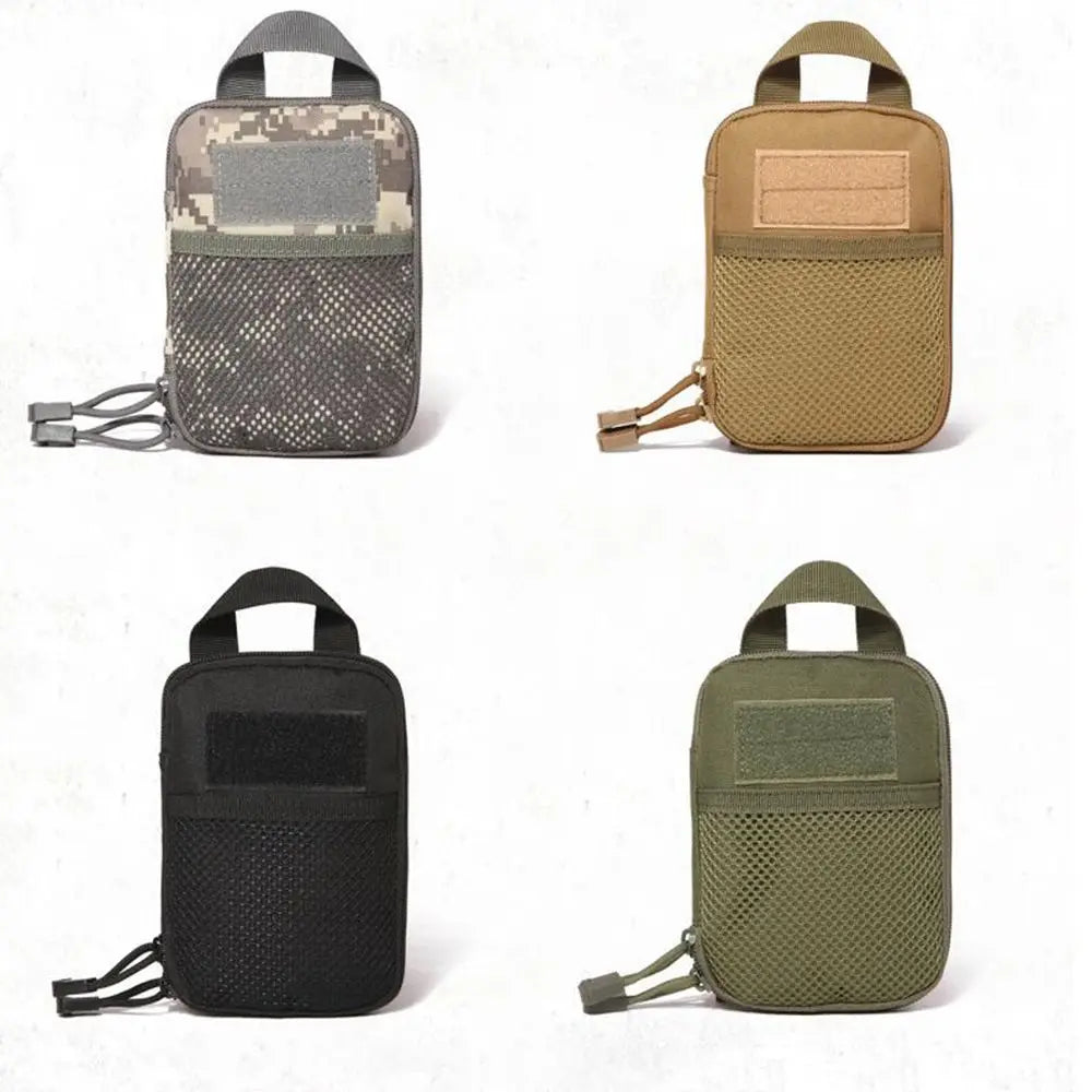 600D Nylon Tactical Waist Bag Molle EDC Outdoor Gear