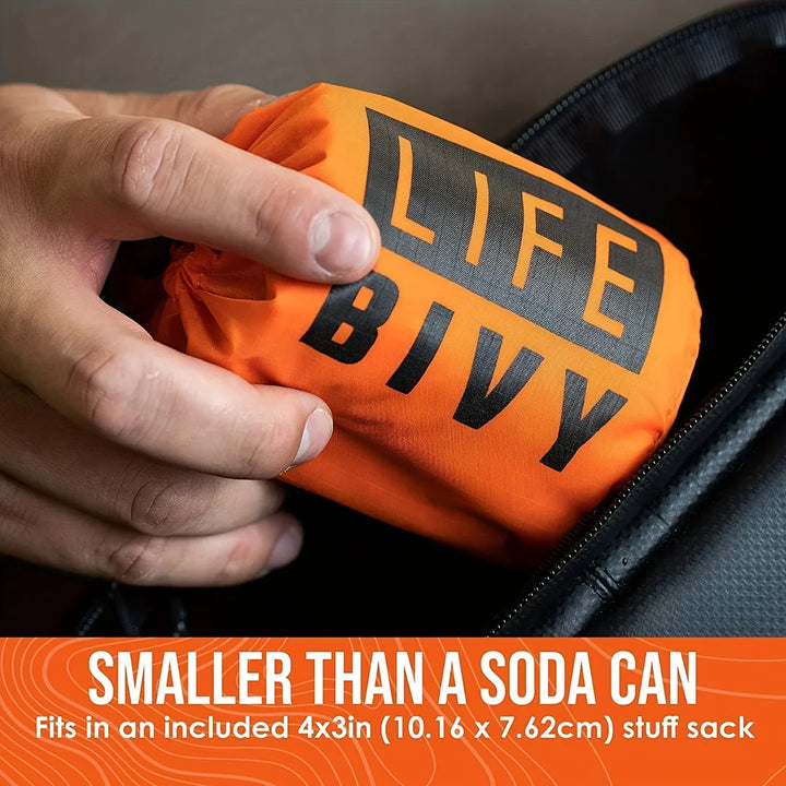 Portable Waterproof Emergency Sleeping Bag Thermal Mylar Survival Sack