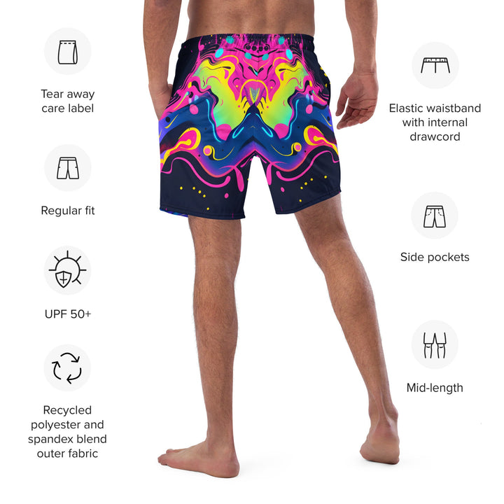 Galaxy Trip Swim Trunks