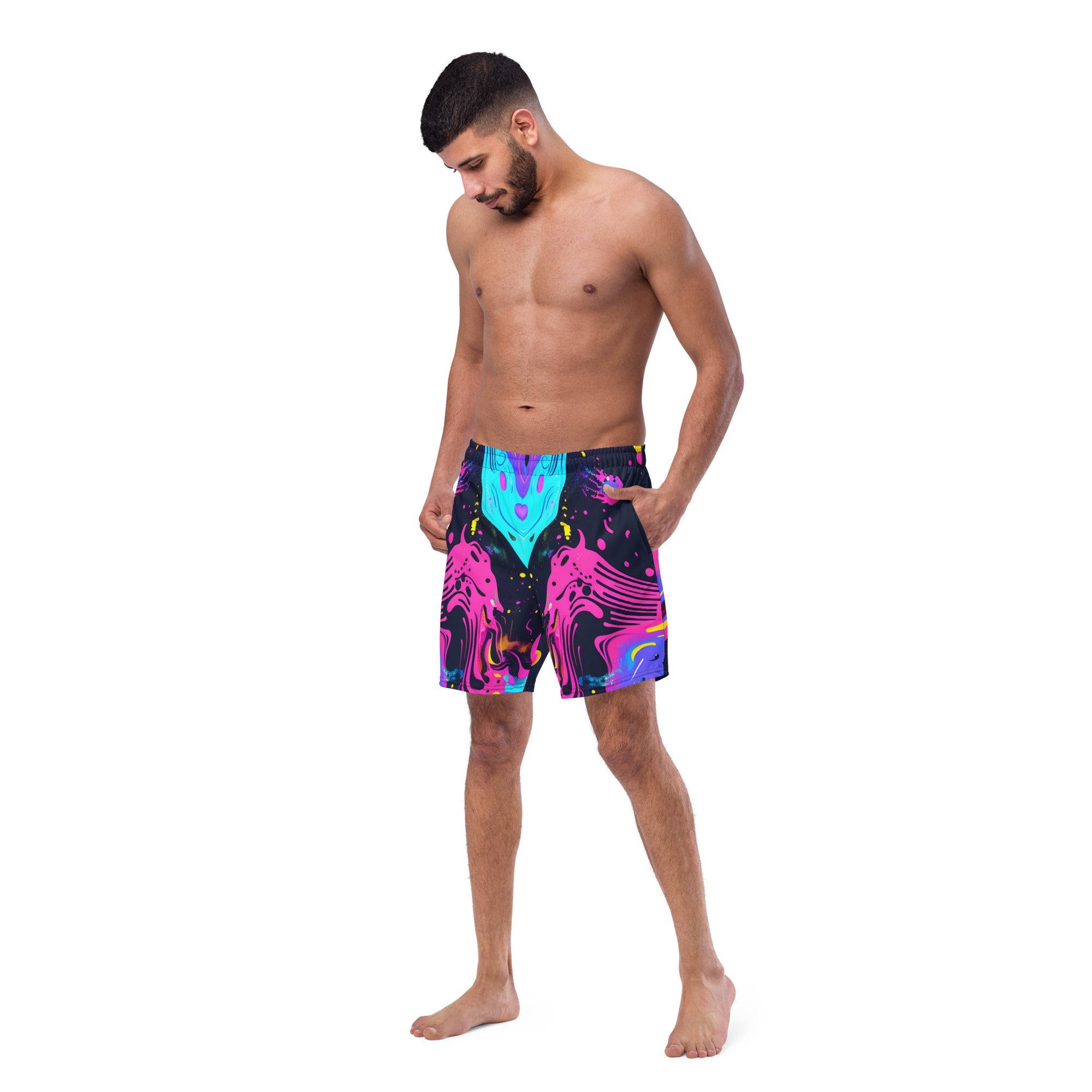 Galaxy Trip Swim Trunks