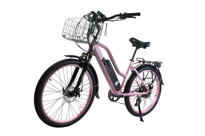 X-Treme Catalina Beach Cruiser - Electric Bicycle - 48 Volt - Step-Through Frame Long Range - Comfort Bike