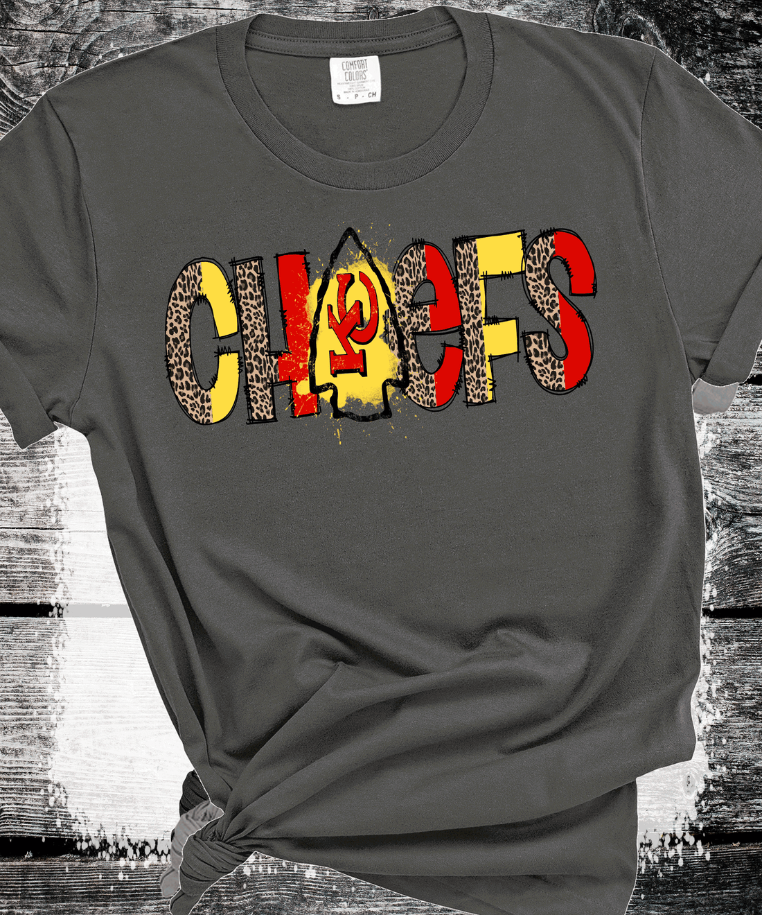 Chiefs Leopard print Football Sweatshirt, Chiefs T-shirt And Hoodie, Trending KC Fan Shirts, Chiefs Tees, Kansas City Hoodie, Game Day