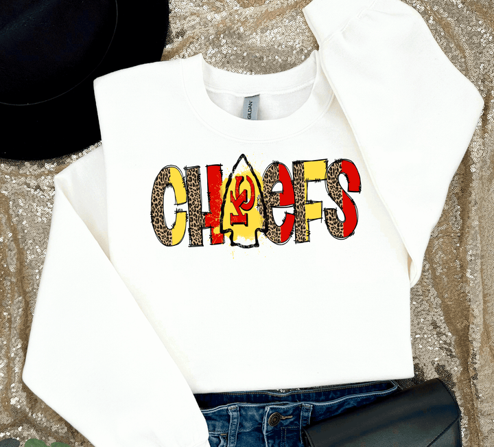 Chiefs Leopard print Football Sweatshirt, Chiefs T-shirt And Hoodie, Trending KC Fan Shirts, Chiefs Tees, Kansas City Hoodie, Game Day