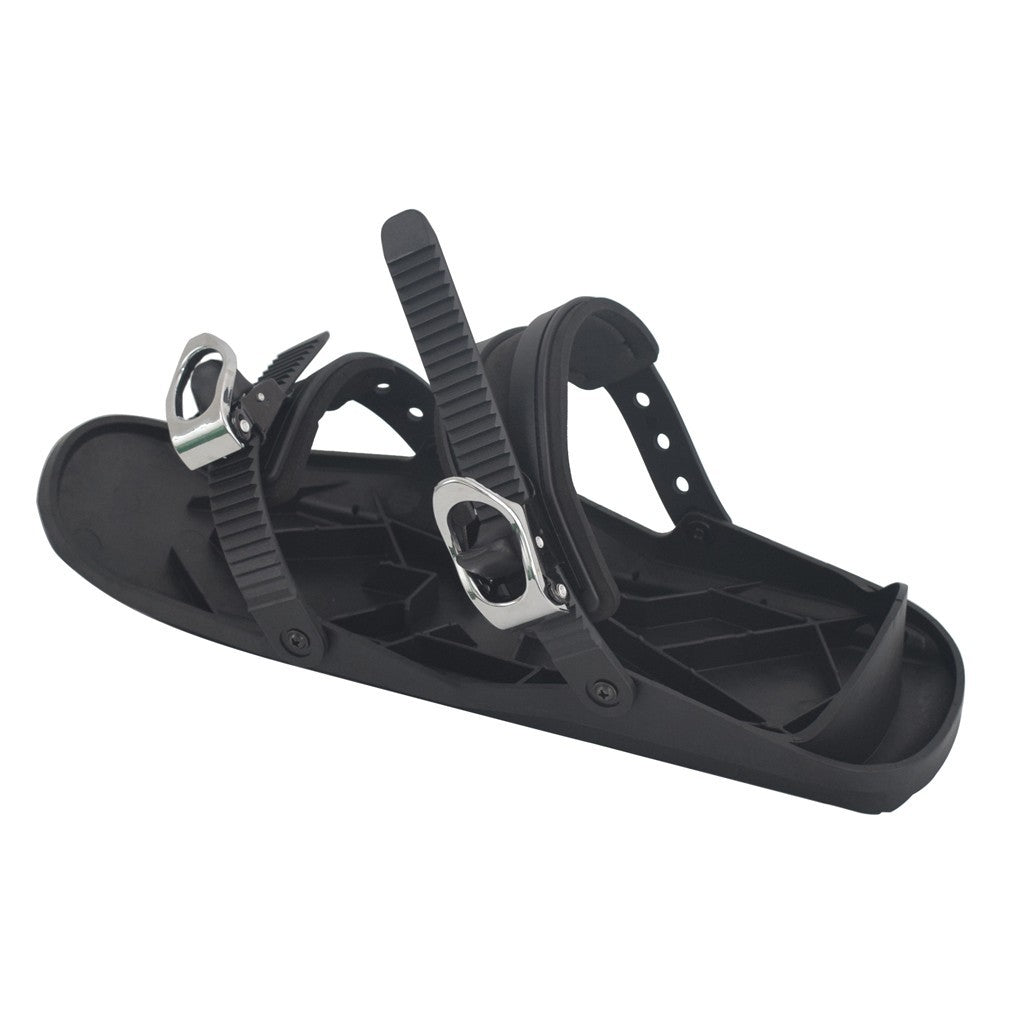Mini Portable Outdoor Ski Boots Double Board Adjustable Strap