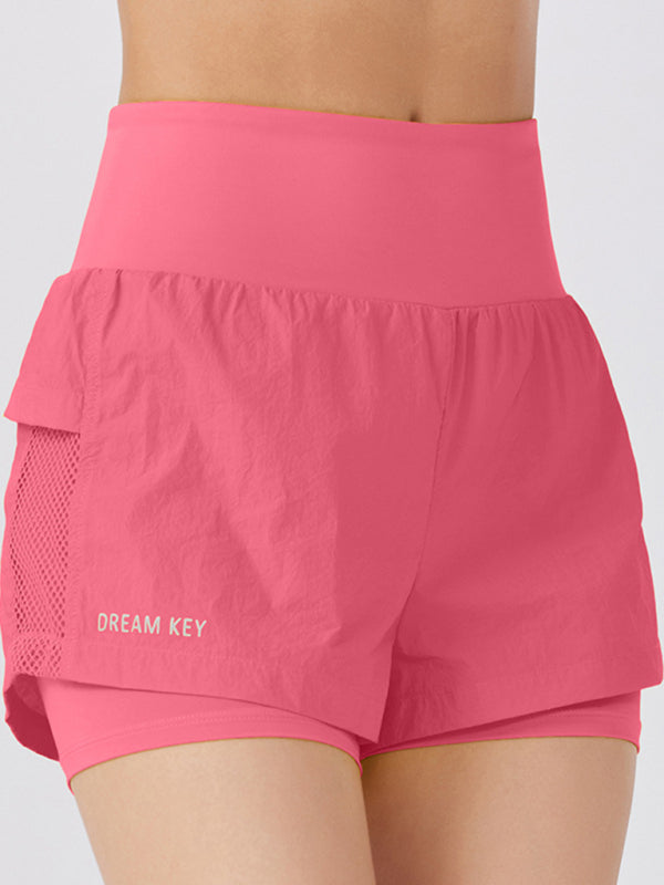 Women Quick Dry Athletic Culottes Loose Fit Breathable Shorts