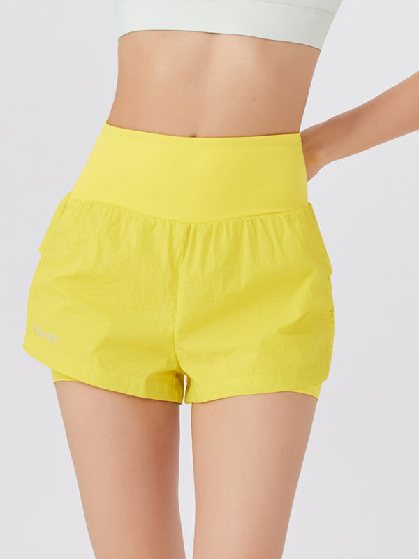 Women Quick Dry Athletic Culottes Loose Fit Breathable Shorts