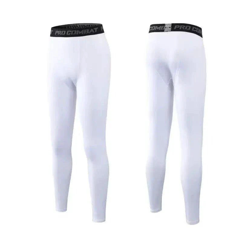 Mens Compression Pants Tights Cool Dry Running Athletic Leggings