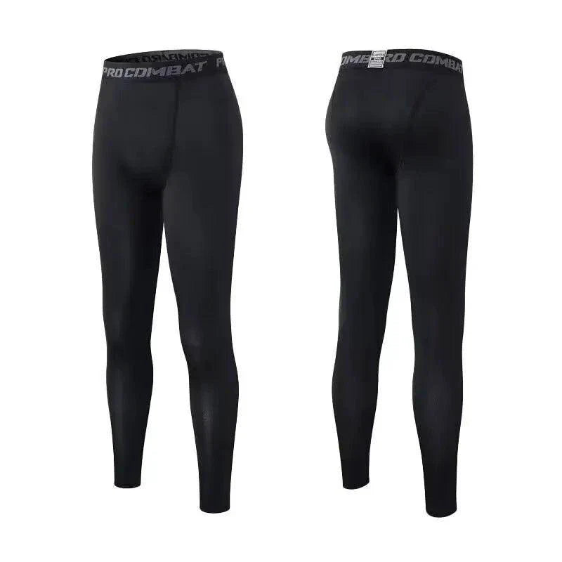Mens Compression Pants Tights Cool Dry Running Athletic Leggings