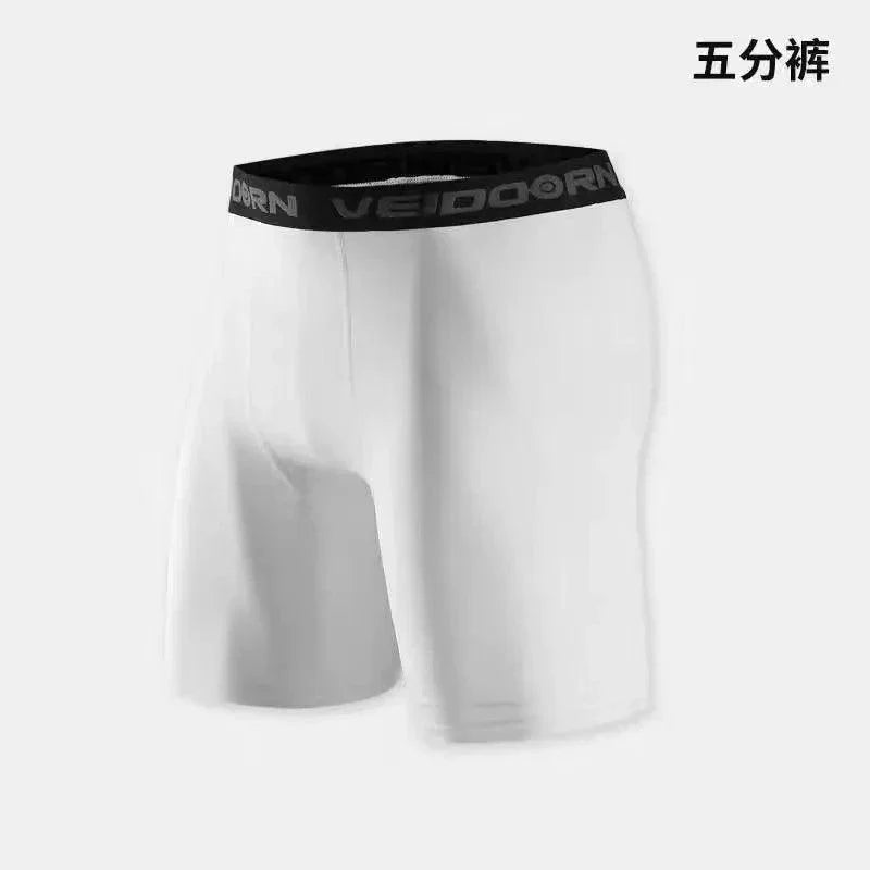 Mens Compression Pants Tights Cool Dry Running Athletic Leggings