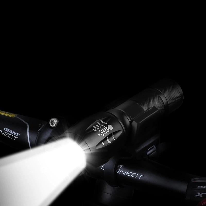 Z45 LED Flashlight Ultra Bright Waterproof Mini Zoomable Torch