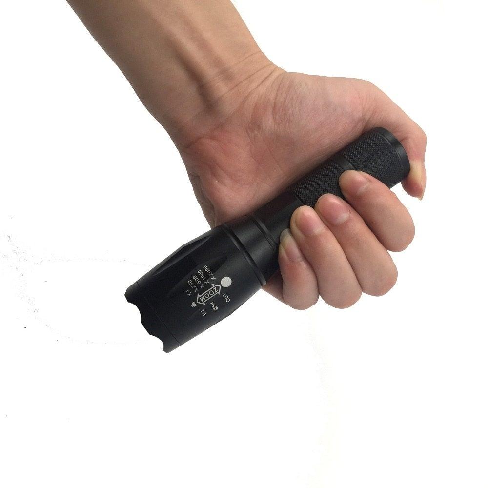 Z45 LED Flashlight Ultra Bright Waterproof Mini Zoomable Torch
