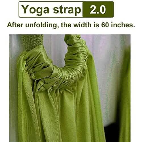 Yoga Fitness Stretching Strap Durable Flexible Exercise Support Band