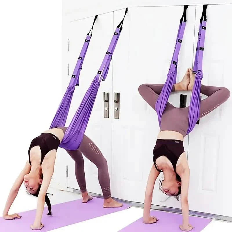 Yoga Fitness Stretching Strap Durable Flexible Exercise Support Band